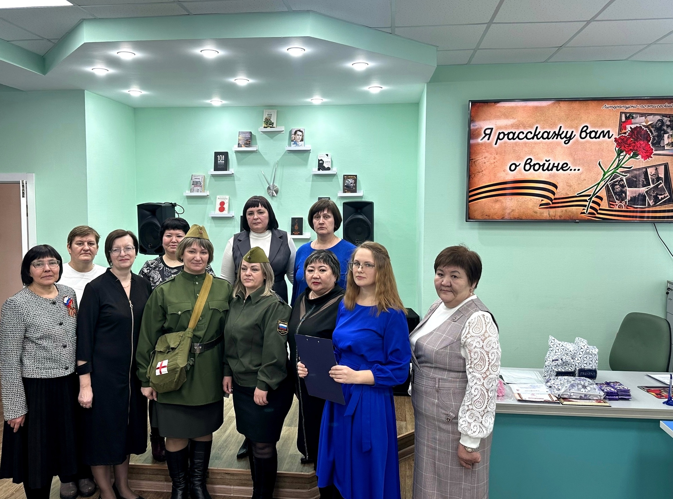 Read more about the article Литературно-поэтический вечер «Я расскажу вам о войне…»